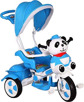 Babyhope Little Panda Bisiklet Mavi Beyaz