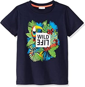 Zeyland T-Shirt Lacivert Animal
